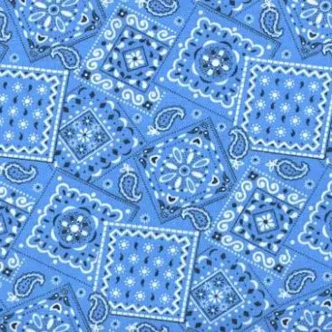 Blue (Light) Bandana Fabric - Actual Image.webp