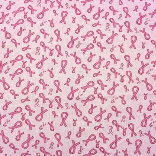 Pink Breast Cancer Fabric - Actual Image.webp