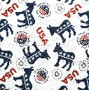 White Democrate Fabric - Actual Image.webp