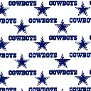 White Dallas Cowboy Fabric - Actual Image.webp