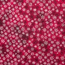 Red Snowflake Glitter Fabric - Actual Image.webp
