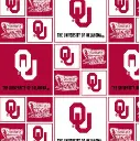 Red OK State Square Fabric - Actual Image.webp