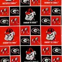 Red Georgia Bulldog Fabric - Actual Image.webp