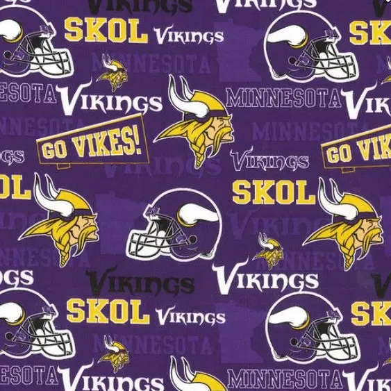 Purple Minnesota Viking Fabric - Actual Image.webp