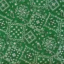 Green Bandana (Dark) Fabric - Actual Image.webp