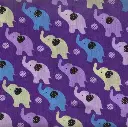 Purple Elephant Fabric - Actual Image.webp