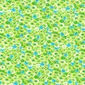 Green Flower Packed Fabric - Actual Image.webp