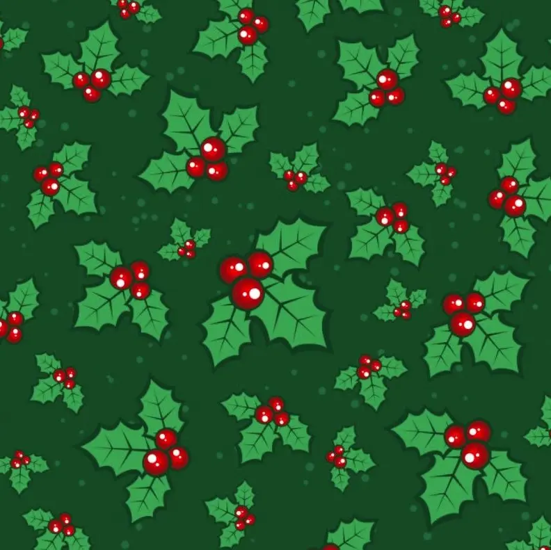 Green Holly Fabric - Actual Image.webp
