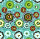 Green Lucky Medallion Fabric - Actual Image.webp
