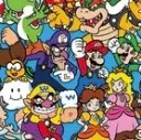 Green Mario Digital Fabric - Actual Image.webp