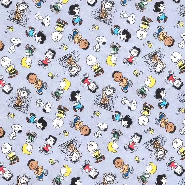 Gray Charlie Brown Fabric - Actual Image.webp