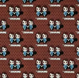 Brown The Shining Fabric - Actual Image.webp