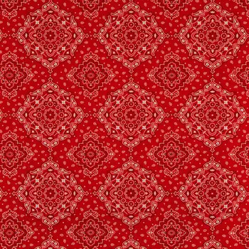 Red Bandana Square Fabric - Actual Image.webp
