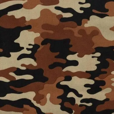 Brown Camo (Dark) Fabric - Actual Image.webp