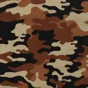 Brown Camo (Dark) Fabric - Actual Image.webp
