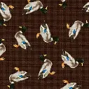 Brown Plaid Duck Fabric - Actual Image.webp