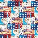 Blue Patriotic Patch Fabric - Actual Image.webp