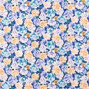 Blue Flower Packed Fabric - Actual Image.webp