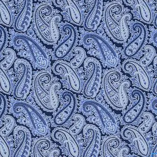 Blue Paisley Fabric - Actual Image.webp