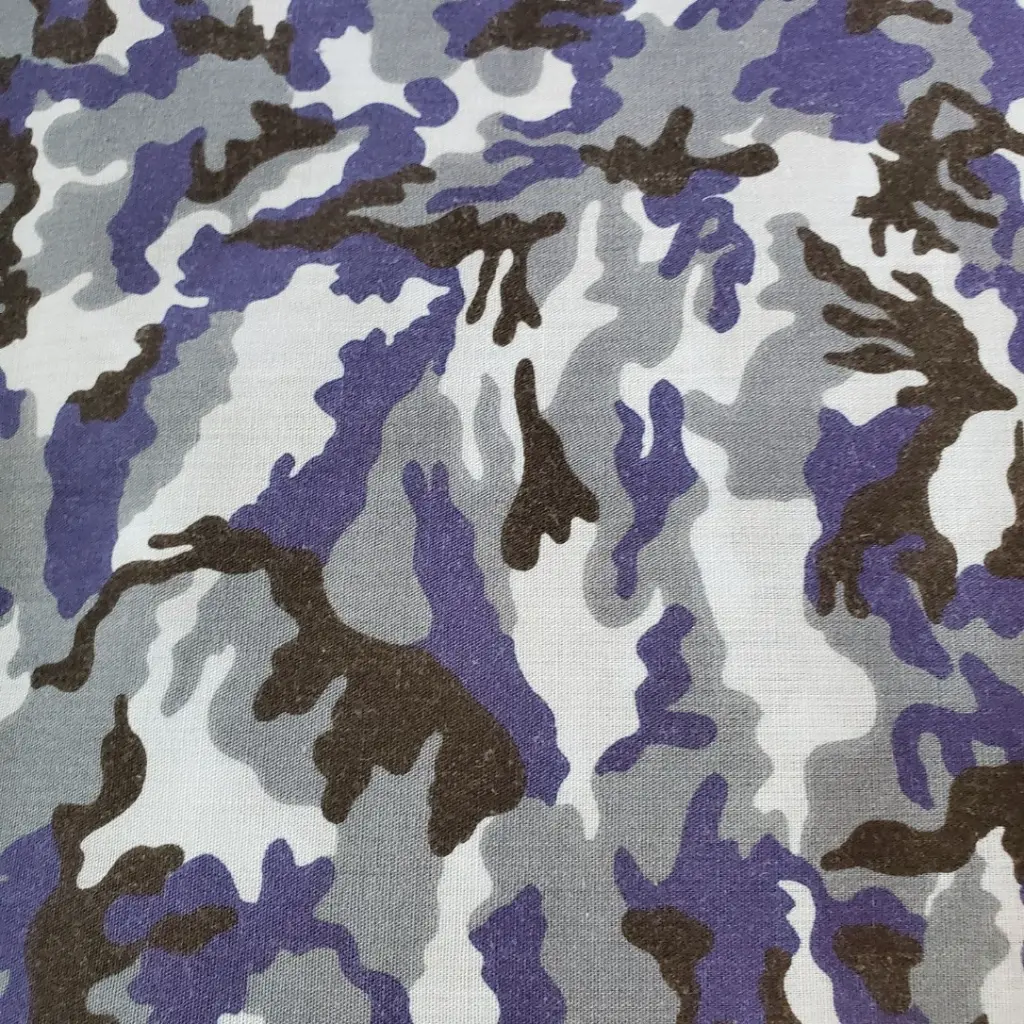 Blue Camo (Dark) Fabric - Actual Image.webp