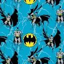 Blue Batman Logo Fabric - Actual Image.webp