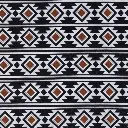 Black Aztec Fabric - Actual Image.webp