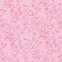 Pink Paisley Bandana (Light) Fabric - Actual Image.webp