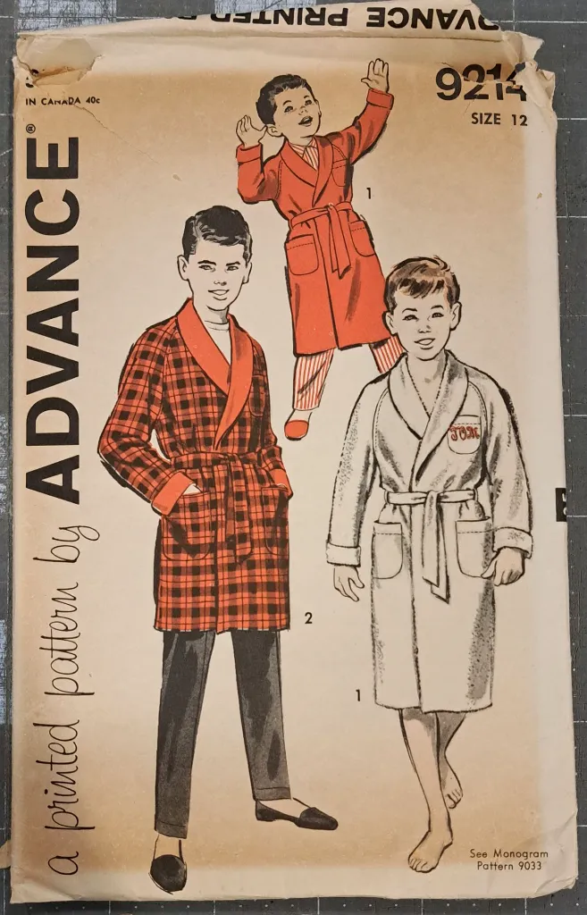 9214 - Child (Boy) Vintage Pattern.webp