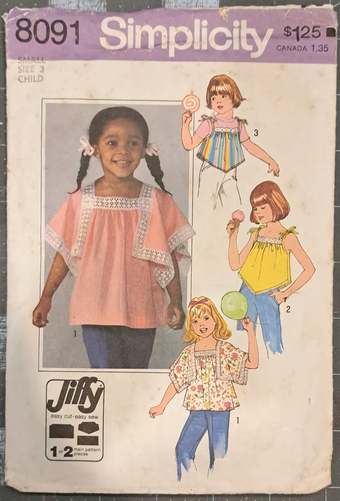 8091 - Child (Girl) Vintage Pattern.webp