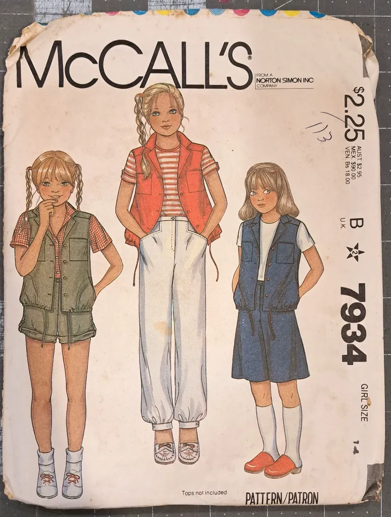 7934 - Child (Girl) Vintage Pattern.webp