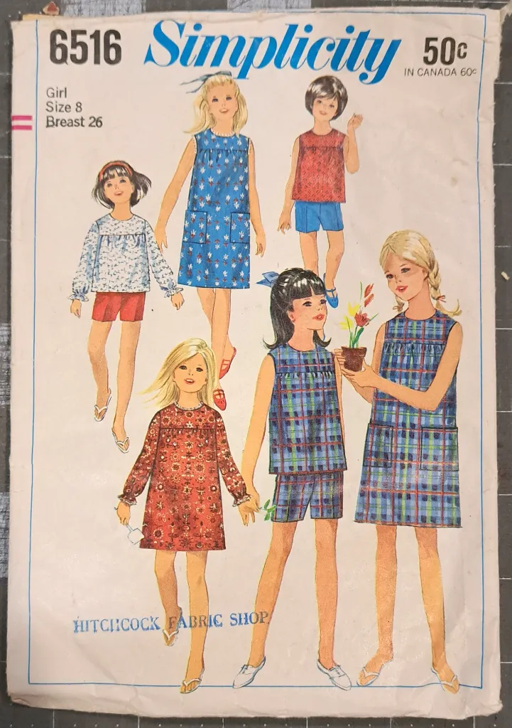 6516 - Child (Girl) Vintage Pattern.webp