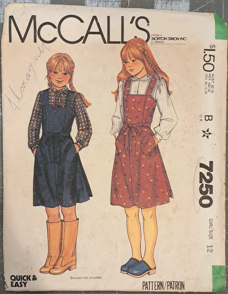 7250 - Child (Girl) Vintage Pattern.webp