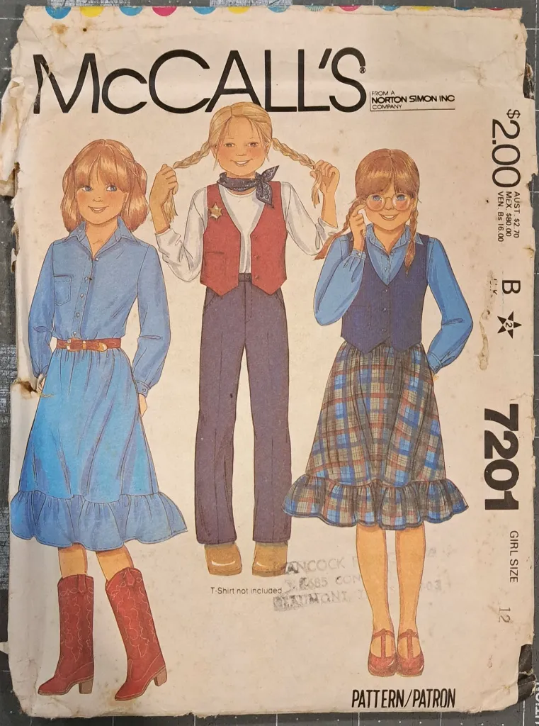 7201 - Child (Girl) Vintage Pattern.webp