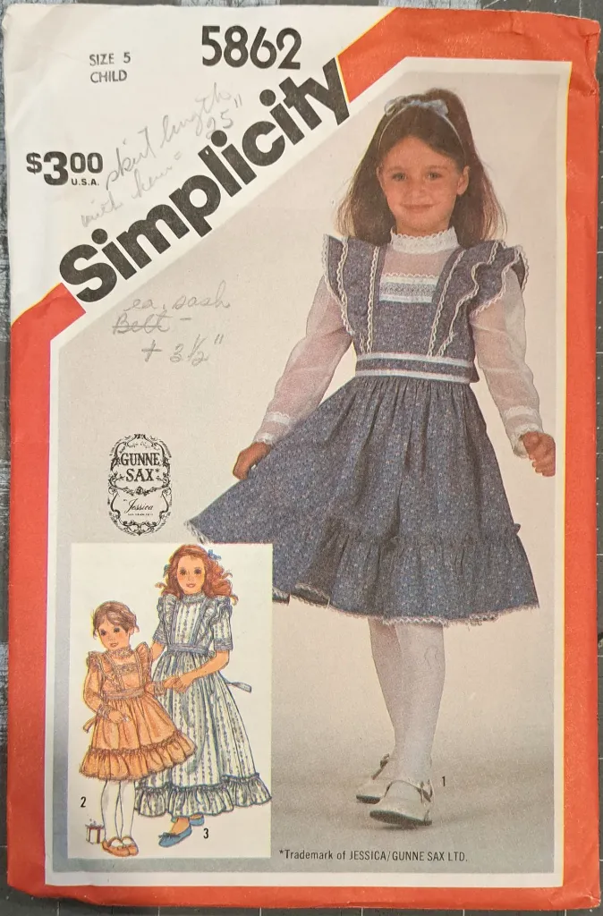 5862 - Child (Girl) Vintage Pattern.webp