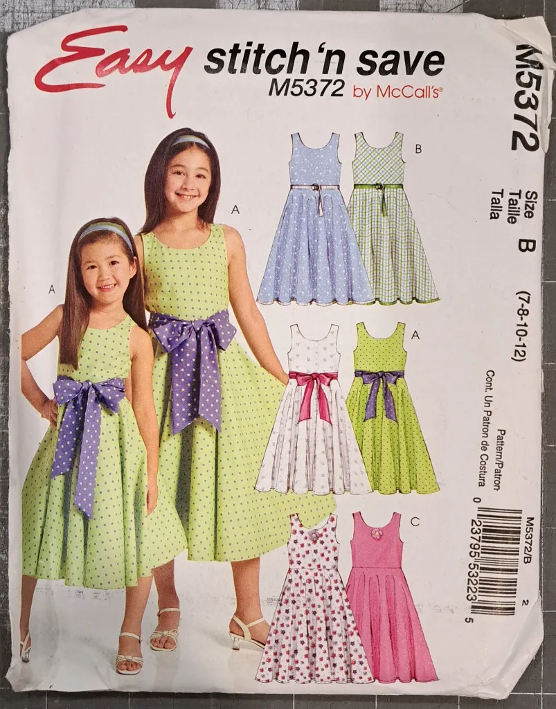 5372 - Child (Girl) Vintage Pattern.webp