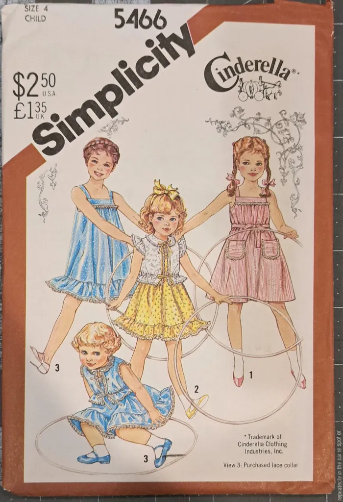 5466 - Child (Girl) Vintage Pattern.webp
