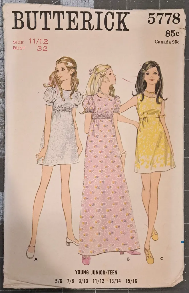 5778 - Child (Girl) Vintage Pattern.webp