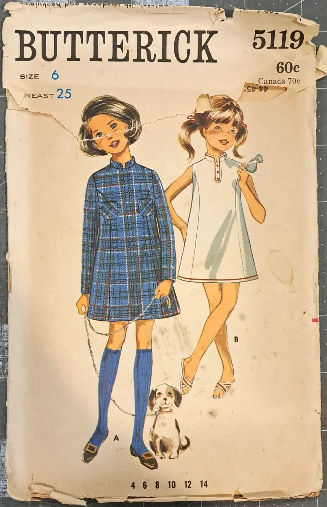 5119 - Child (Girl) Vintage Pattern.webp