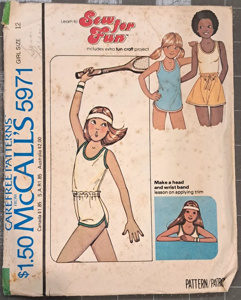 5971 - Child (Girl) Vintage Pattern.webp