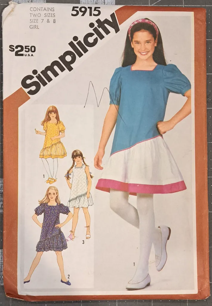 5915 - Child (Girl) Vintage Pattern.webp