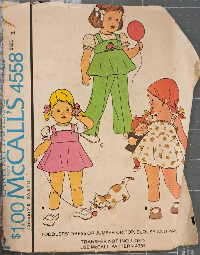 4558 - Child (Girl) Vintage Pattern.webp