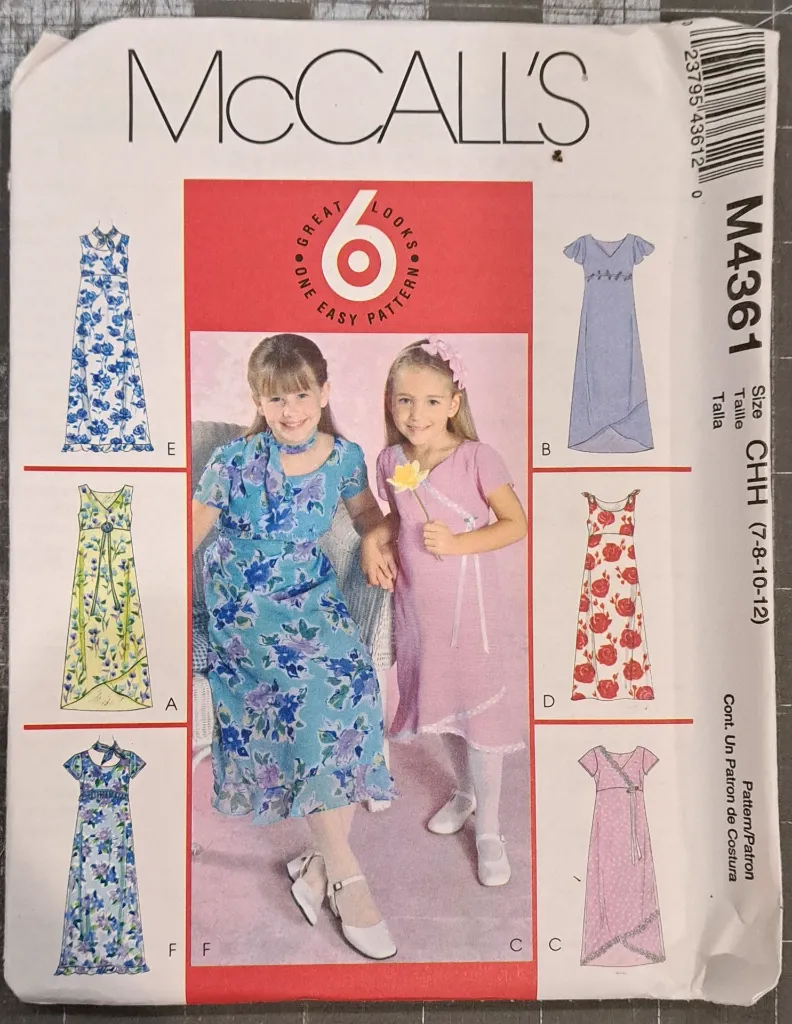 4361 - Child (Girl) Vintage Pattern.webp