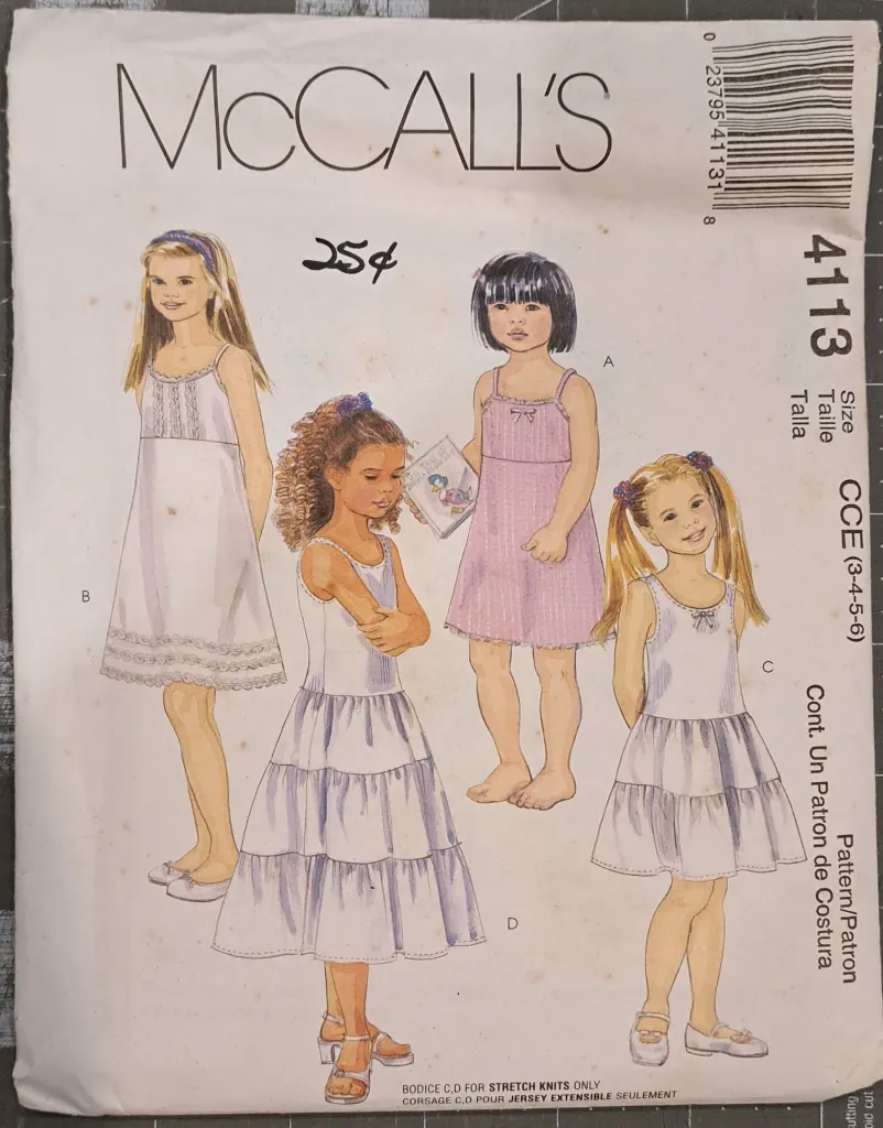 4113 -  Child (Girl) Vintage Pattern.webp