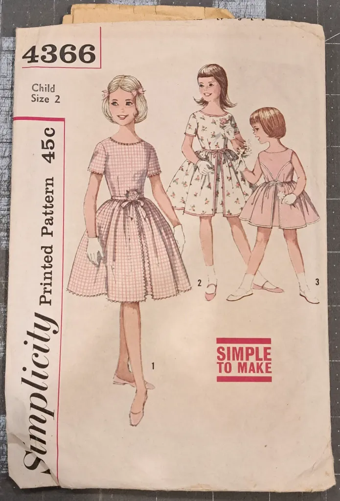 4366 - Child (Girl) Vintage Pattern.webp