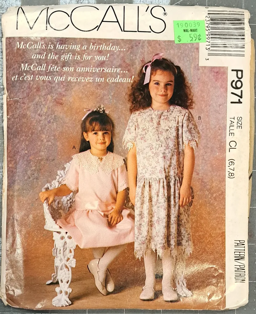 971 - Child (Girl) Vintage Pattern.webp