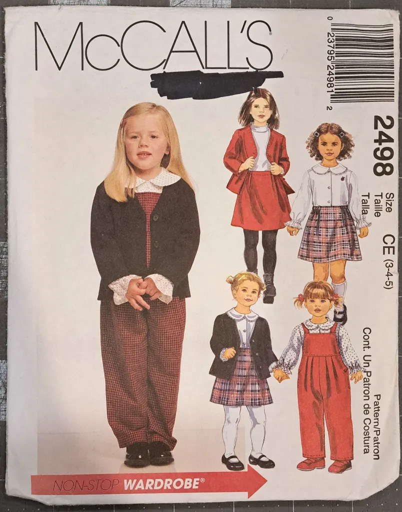 2498 - Child (Girl) Vintage Pattern.webp