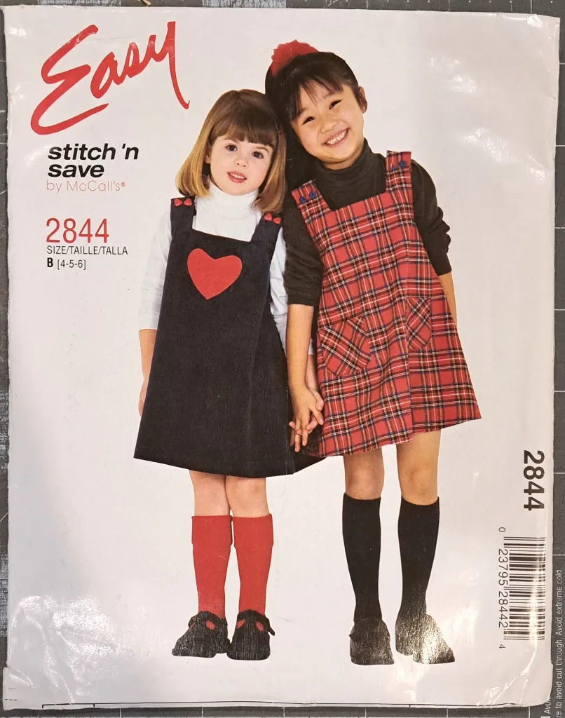 2844 - Child (Girl) Vintage Pattern.webp