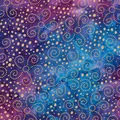 Blue Gold Swirl Fabric - Actual Image.webp
