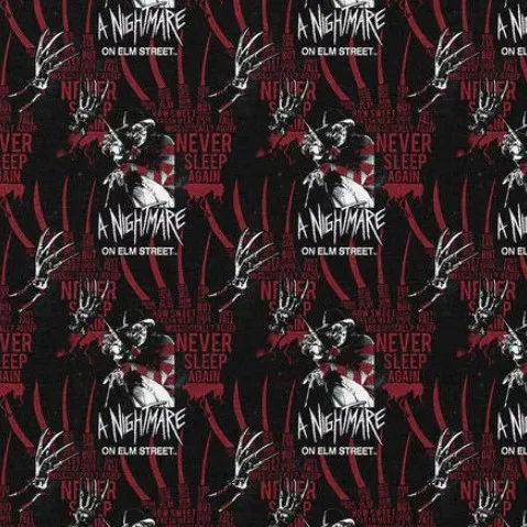 Black Freddy Kruger Fabric - Actual Image.webp