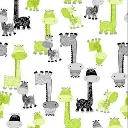 Green Giraffe Fabric - Actual Image.webp
